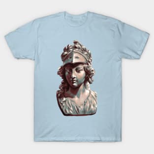 Minerva/Athena statue T-Shirt